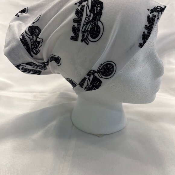 Suzuki VanVan White buff headband neck gaiter - Picture 3 of 4